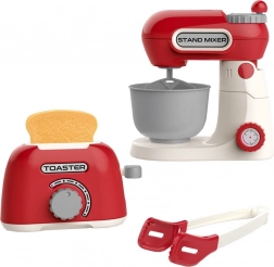 Konyhai robotgép és kenyérpirító világítással és hanggal