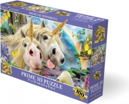 3D puzzle Mosolygó unikornisok 100 darab
