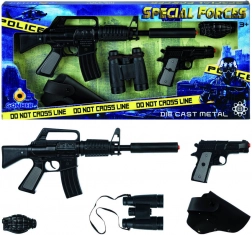 Rendőrségi különleges egység kapszulás készlet