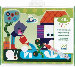 Vizes színező Macskás vidámság