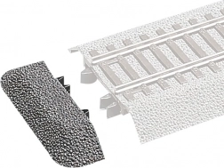 Roco Line ágyazatvég-záró H0, 6 db