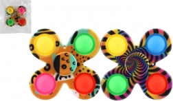 Spinner bubble pop 8 cm zacskóban