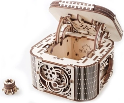 UGEARS fa 3D puzzle ékszerdoboz, 190 darab