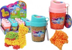 Narancssárga Habos Polisztirol Gyöngyök Pohárban