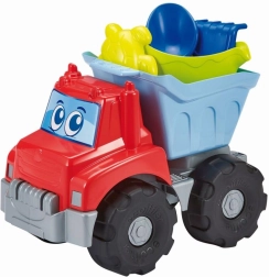 Teherautó kannával és homokozókészlettel