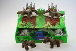 Plüss vidra kulcstartó 15 cm