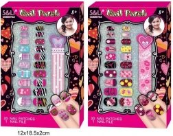 Körömdíszítő készlet reszelővel