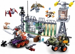 Sluban Atomic Storm – védelmi bázis építőkészlet