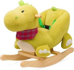 Ringató plüss dinoszaurusz dallammal Baby Mix
