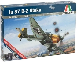 Junkers JU-87 B Stuka repülőgép modell Brit csata