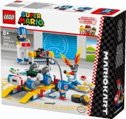 LEGO Super Mario: Mario Kart - Toad és az ő garázsa