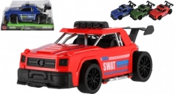 Műanyag lendkerekes versenyautó - 16 cm