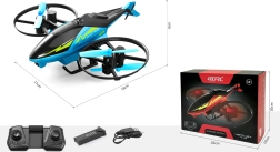 RC helikopter távirányítóval 18x17x6 cm