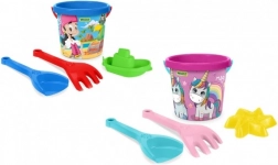 Homokozó készlet 4 db hálóban, 12 hó+ gyerekeknek, Wader