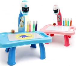 Gyerek rajzvetítő 2 az 1-ben – rózsaszín asztalka