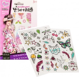 ideiglenes tetoválás lányoknak 19 × 12 cm