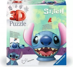 Ravensburger 3D Puzzleball Stitch fülekkel