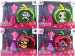 Állatka készlet almácska házikóval és világítással