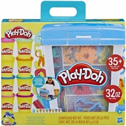 Kreatív bőrönd gyurmával és kiegészítőkkel, Play-Doh