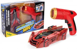 Rock Buggy antigravitációs RC autó lézerrel 15 cm piros