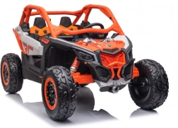 Gyerek elektromos autó Buggy Can-Am RS Narancssárga 4x4