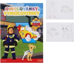 Sam, a tűzoltó kifestő