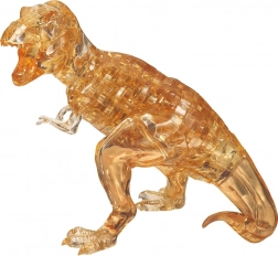 HCM KINZEL 3D kristálykirakó – tyrannoszaurusz, sárga, 49 darab