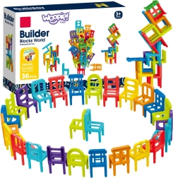 Ügyességi játék Egyensúlyozó székek 36 db