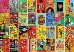 Pop-art mozaikás puzzle 1000 darabbal MAGNOLIA