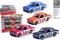 Fém versenyautó 10 cm