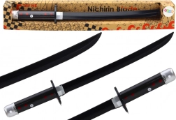 Elemes szamurájkard hanggal, fekete