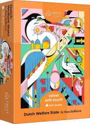 Trefl puzzle Velvet Soft Touch: Hollandia – jóléti állam, 500 darab