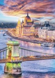 DINO puzzle Budapest Lánchíd 1000 darab