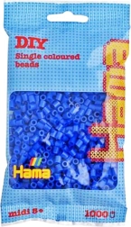 Sötétkék vasalható gyöngyök 1000 db