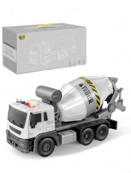 Betonkeverő Kék forgó dobbal Hang és fény 1:16