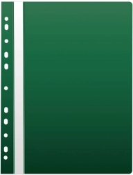 A4 gyorslefűző eurofűzéssel, PP, zöld