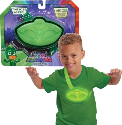 PJ Masks Gekko amulett fénnyel és hanggal, zöld