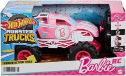 RC szörnyteherautó BARBIE Hot Wheels 1:24