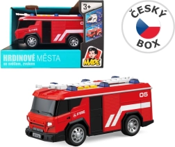 Tűzoltó autó 1:24 elemekkel