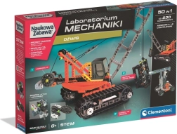 Clementoni Mechanikai Laboratórium – lánctalpas daru építőjáték