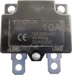 Biztonságos biztosíték 10A akkumulátoros járművekhez