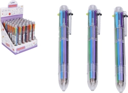 6 színű átlátszó toll