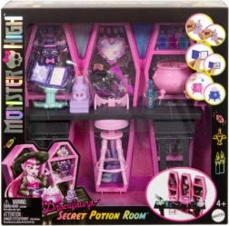 Szórakoztató készlet Monster High Draculaura - Titkos Elixír Szoba