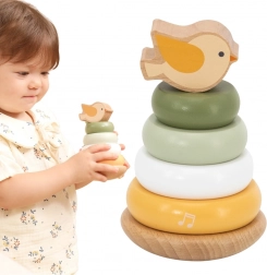 VIGA PolarB fa oktatópiramis madárkával