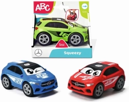 Nyomkodható MERCEDES ABC kisautó, 11 cm – 3 szín