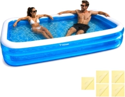 Trizand felfújható családi gyerekmedence 262 × 175 × 50 cm