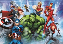 180 darabos Super Color Avengers puzzle