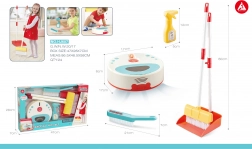 Interaktív takarítókészlet robotporszívóval gyerekeknek