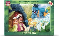 Gyermek puzzle Aladdin és a csodalámpa, 48 darab