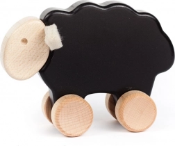 Fekete húzható falika fából BAJO